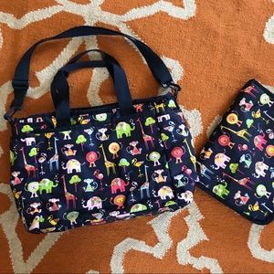 Lesportsac Zoo Cute Diaper Bag